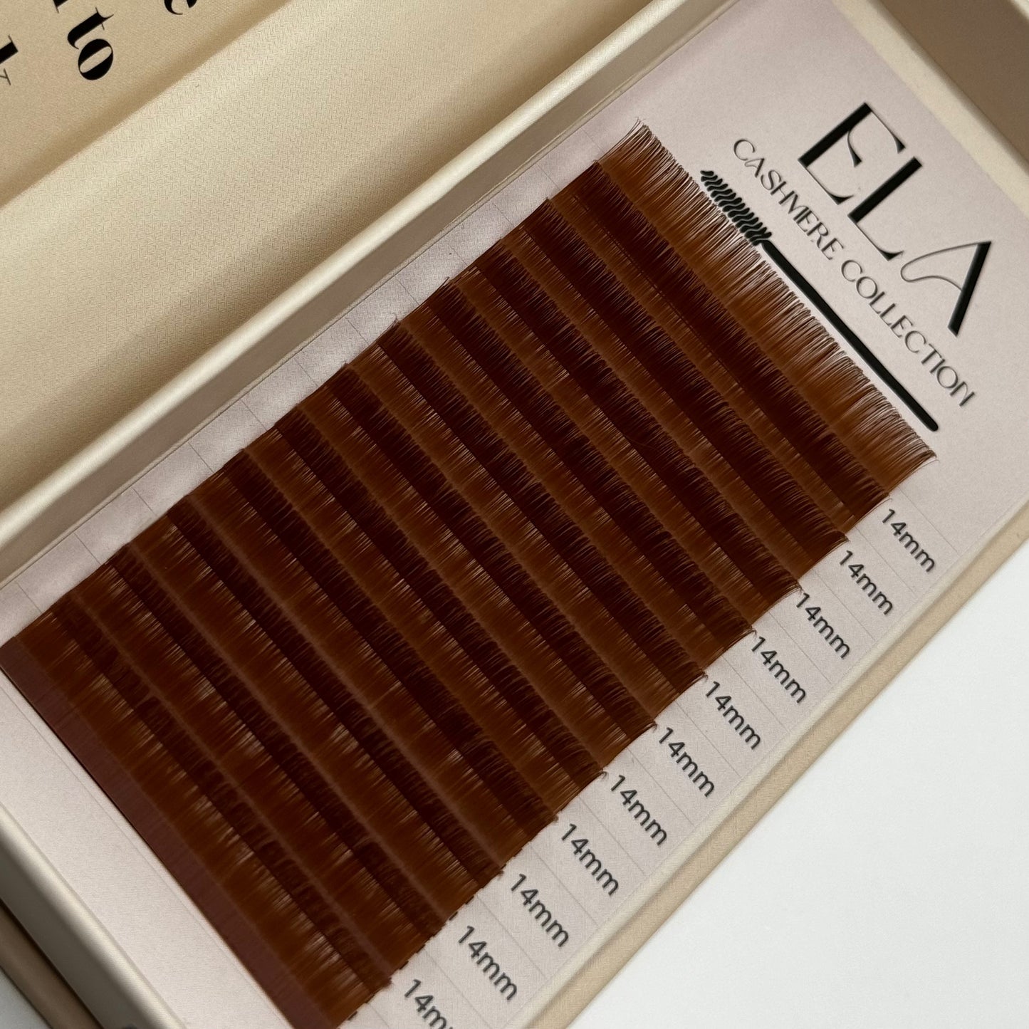 Light Brown Lash Trays - Honey